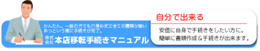 本店移転手続きマニュアル