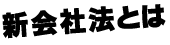 新会社法とは